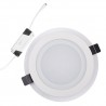 Panou rotund Glass 18W