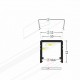 Profil aluminiu Smart 8 - 2m